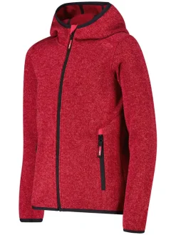 Fleece vest rood