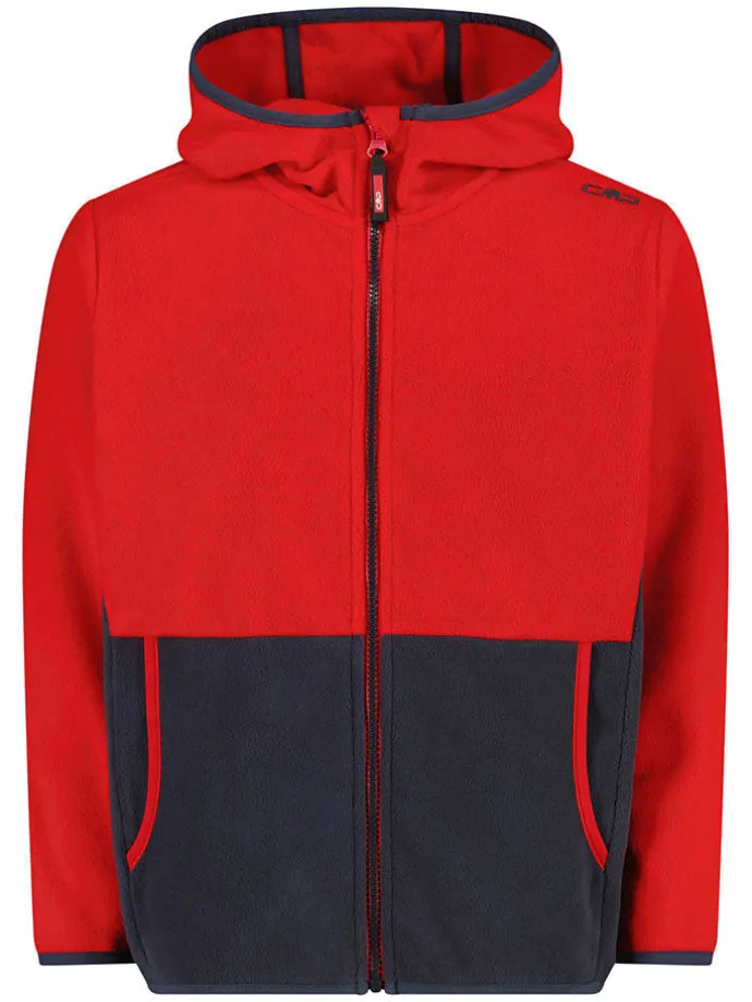 Fleece vest rood