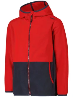 Fleece vest rood