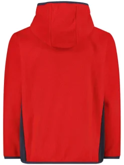 Fleece vest rood