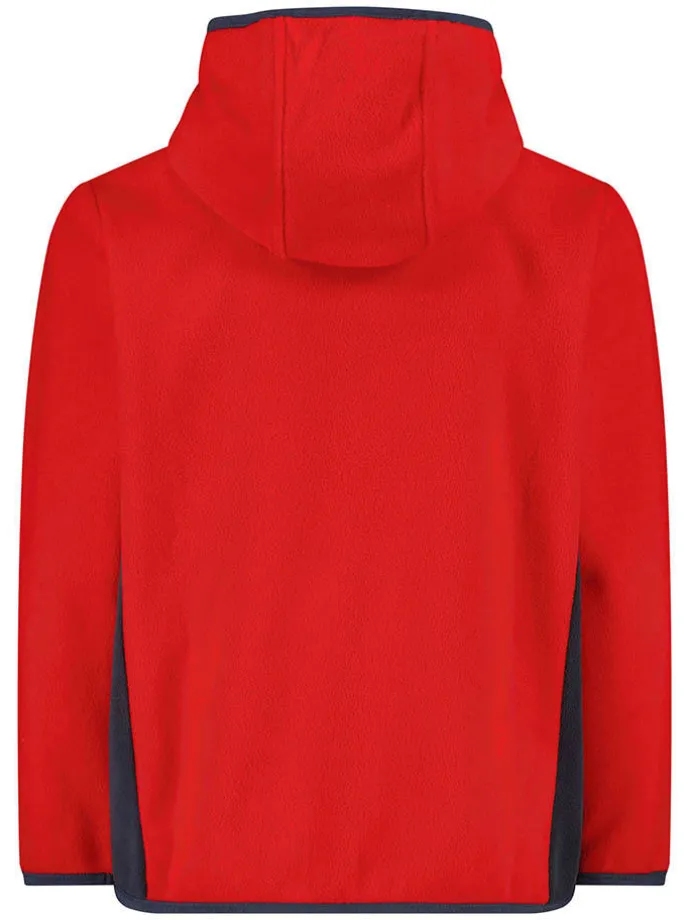 Fleece vest rood