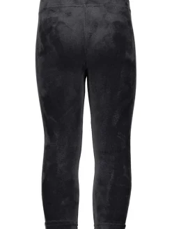 Fluwelen legging zwart