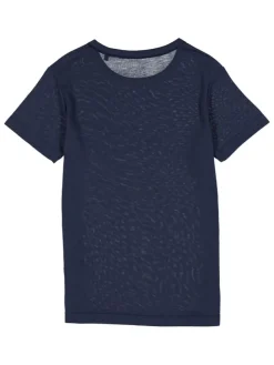 Functioneel shirt donkerblauw