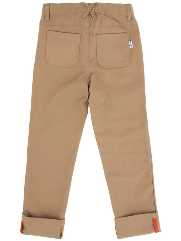 Functionele broek "Kuulu Canvas" lichtbruin
