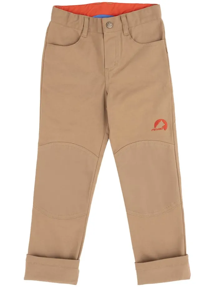 Functionele broek "Kuulu Canvas" lichtbruin