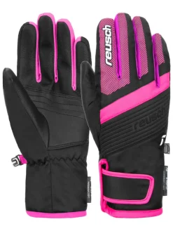 Functionele handschoenen "Duke" zwart/roze