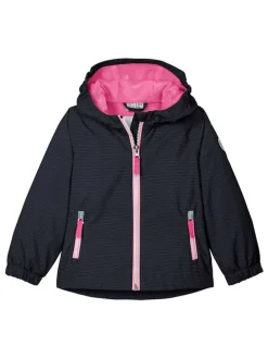 Functionele jas "Fios 6" donkerblauw/roze