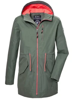 Functionele parka "Kos 148" olijfgroen