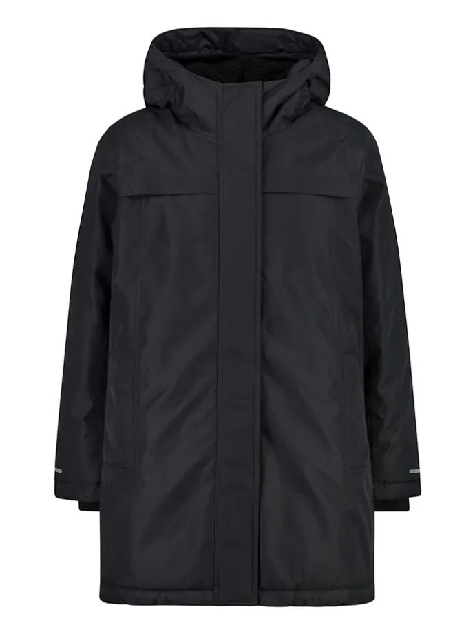 Functionele parka zwart