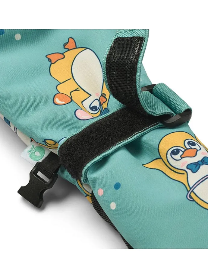Functionele wanten "Pinguïns" turquoise