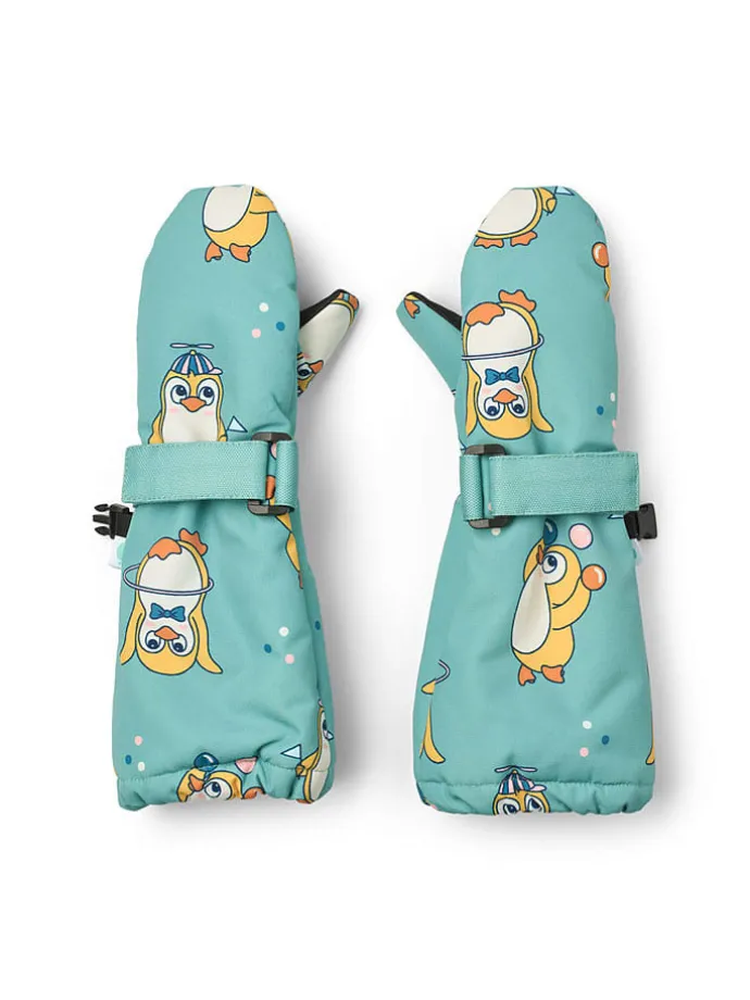 Functionele wanten "Pinguïns" turquoise