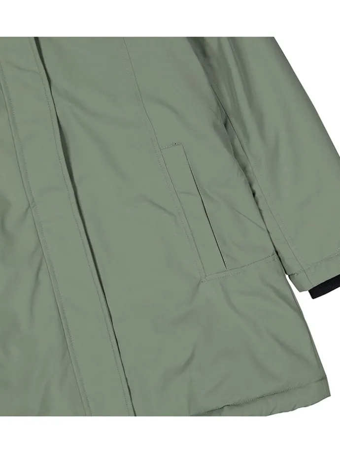 Funtionele parka saliegroen