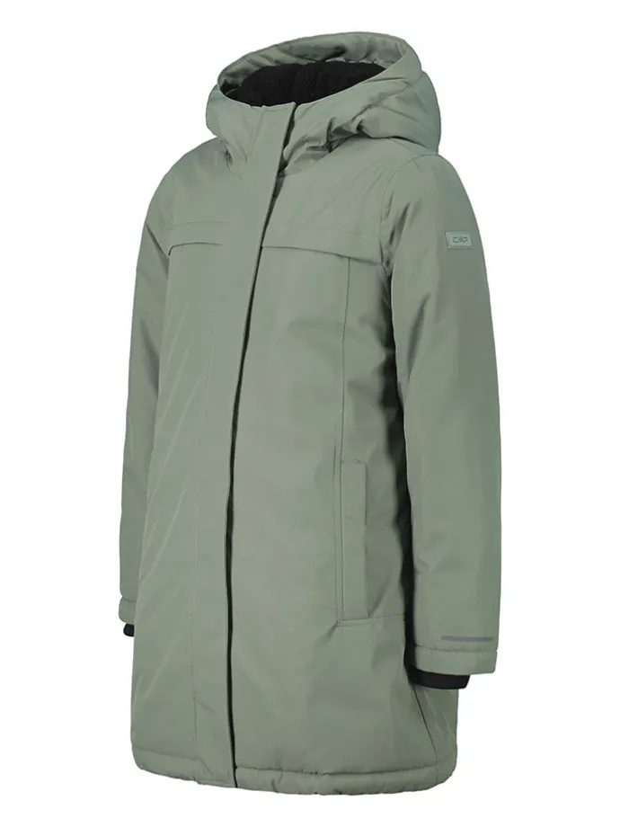 Funtionele parka saliegroen