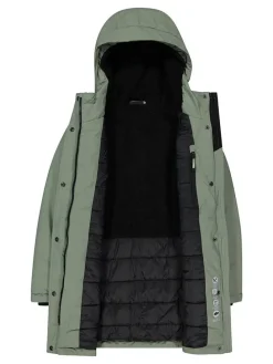Funtionele parka saliegroen