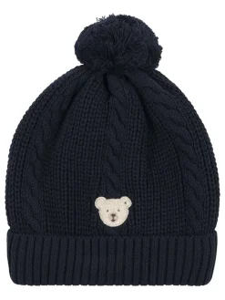 Gebreide muts donkerblauw