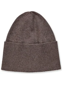Gebreide muts "Essin" bruin