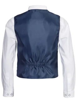 Gilet - regular fit - donkerblauw