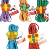 Gummitwist "Vlinders" - 5 stuks - vanaf 5 jaar