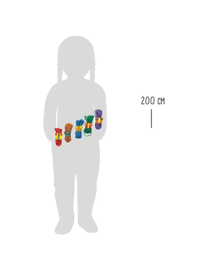 Gummitwist "Vlinders" - 5 stuks - vanaf 5 jaar