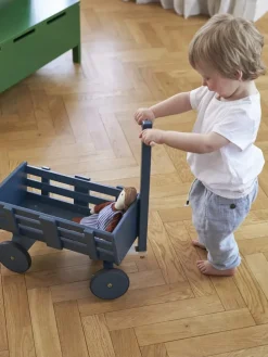 Handwagen donkerblauw - vanaf 3 jaar