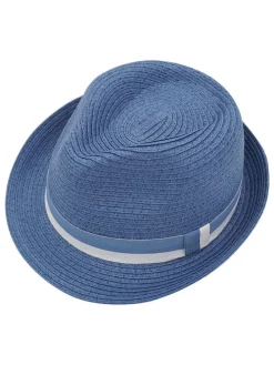 Hoed blauw
