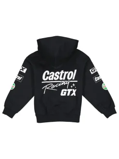 Hoodie "Castrol" zwart