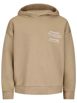Hoodie "Charlie" lichtbruin