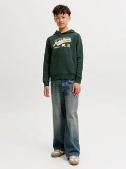 Hoodie donkergroen