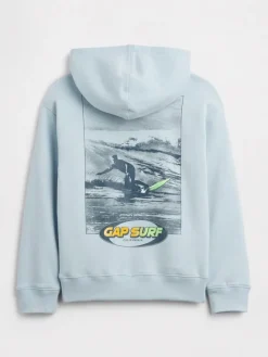 Hoodie lichtblauw