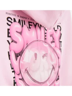 Hoodie lichtroze