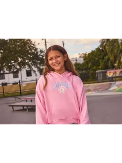 Hoodie lichtroze