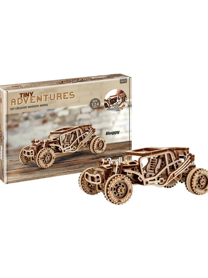 Houten functioneel model "Revell - Tiny Adventures - Buggy" - vanaf 10 jaar