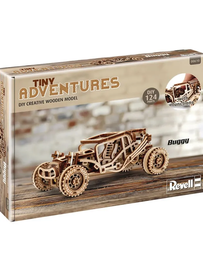 Houten functioneel model "Revell - Tiny Adventures - Buggy" - vanaf 10 jaar