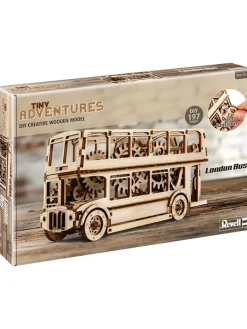 Houten functioneel model "Revell - Tiny Adventures - London Bus" - vanaf 10 jaar