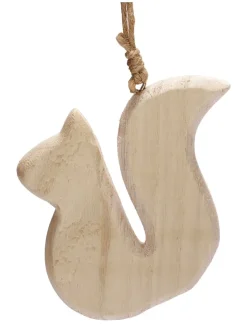 Houten hanger "Eenhoorn" naturel
