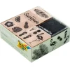 Houten stempelset "Summer" naturel - vanaf 3 jaar