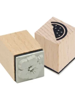 Houten stempelset