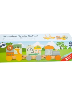 Houten trein "Safari" - vanaf 12 maanden