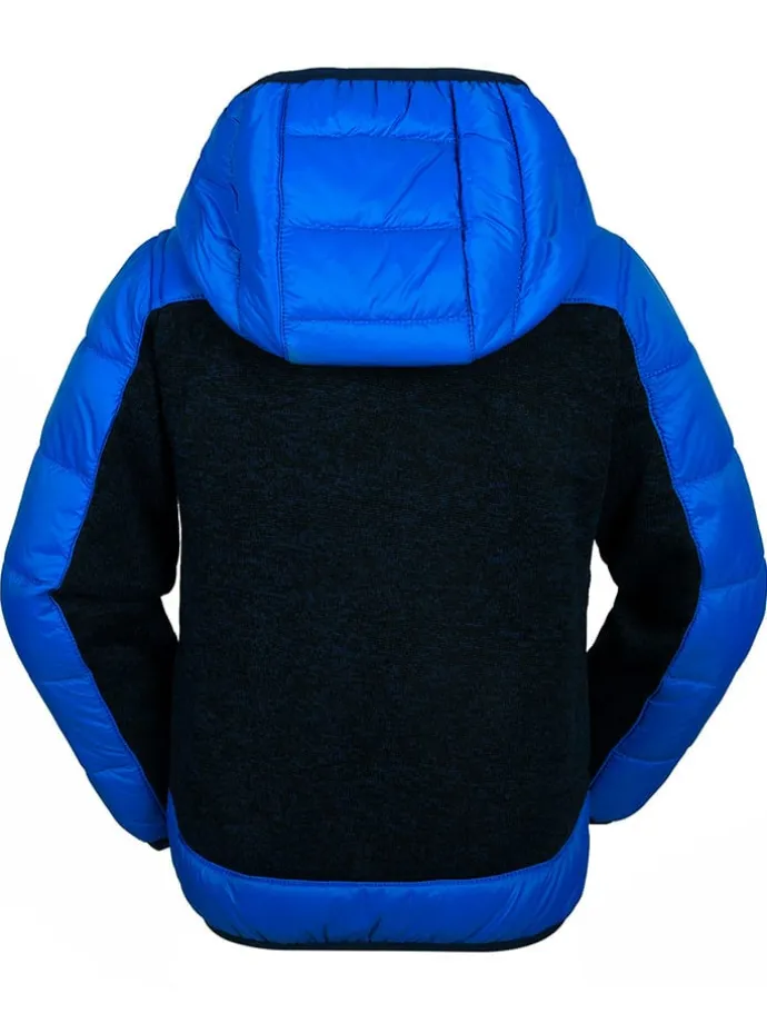 Hybride jas "Lynx" blauw/donkerblauw
