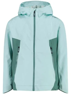 Hybride jas turquoise
