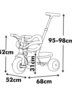 2-in-1 driewieler 