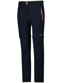 2-in-1 functionele broek donkerblauw