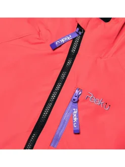 3-in-1 functionele jas "Marisol" rood/paars