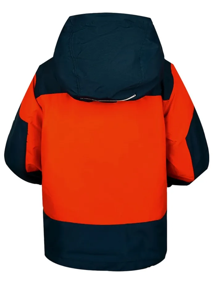 3-in-1 functionele jas "Trey" donkerblauw/oranje