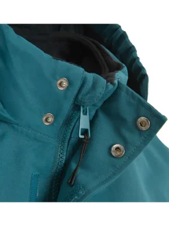 3 in 1 - functionele jas zwart/turquoise