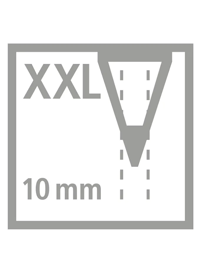 3-in-1 kleurpotloden, waterverf en waskrijt "STABILO woody 3 in 1" - 6-pack