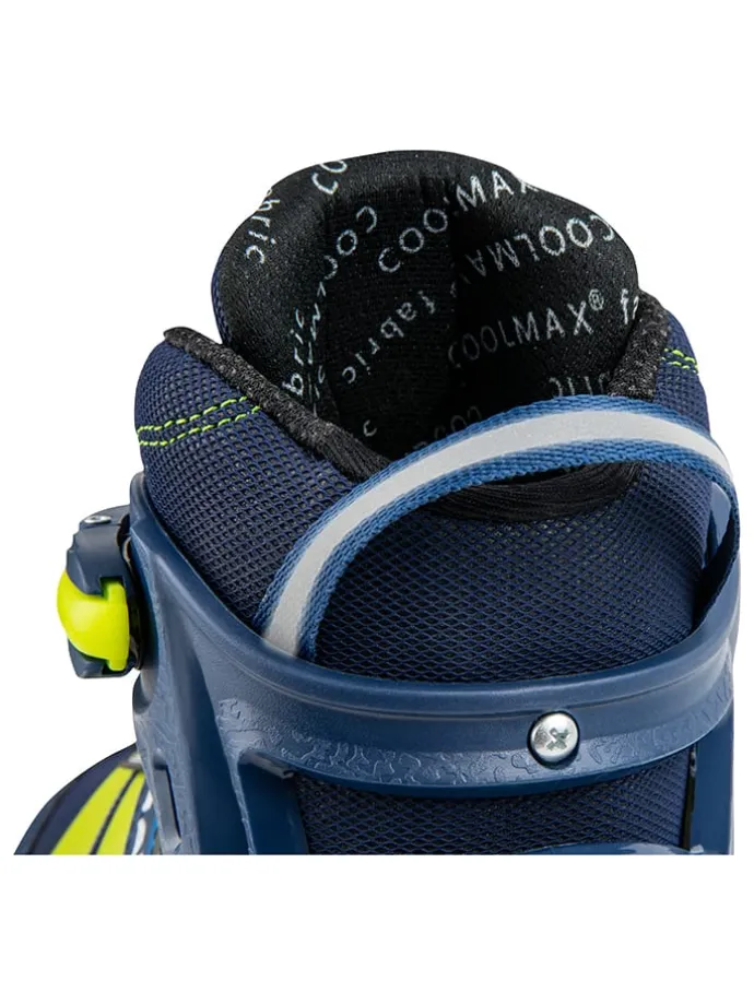 Inline skates "Comfort" donkerblauw - vanaf 5 jaar