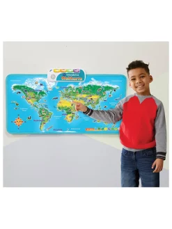 Interactieve wereldkaart - vanaf 6 jaar
