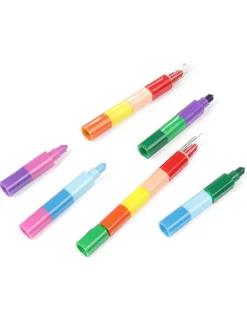 10-in-1 vetkrijtstift meerkleurig - vanaf 3 jaar