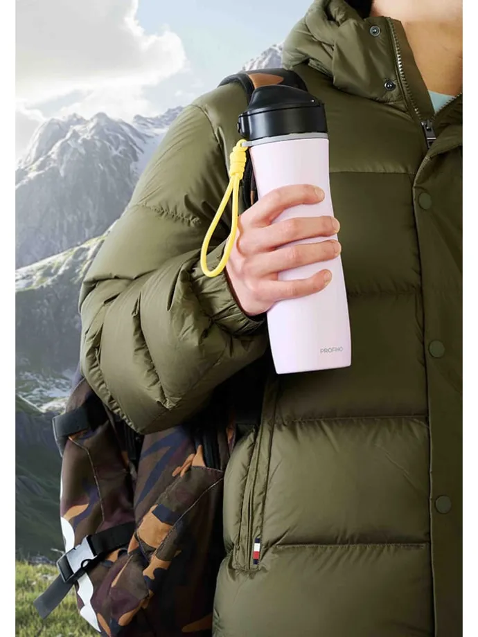 Isoleerfles "Active" paars - 625 ml